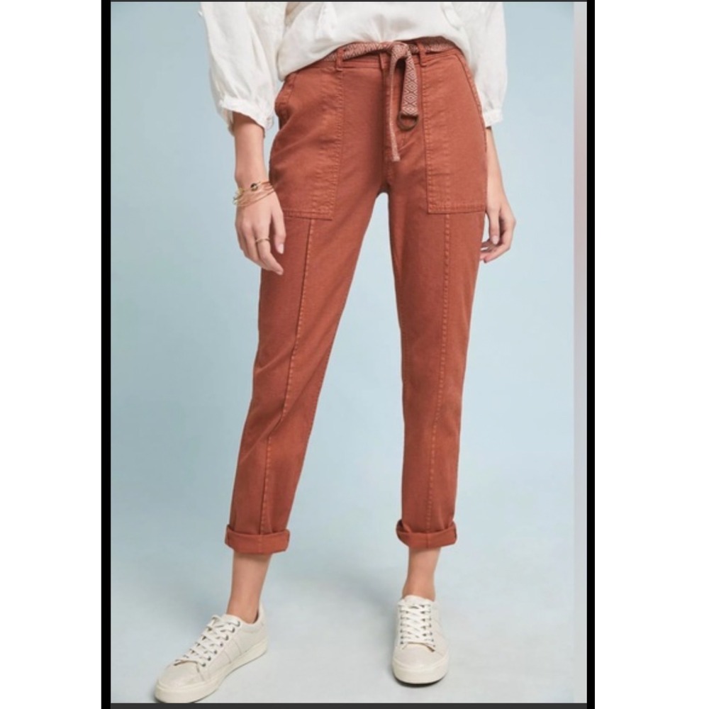 Anthropologie The Wanderer Utility Pants 28 boho minimalist layered cabincore